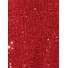 image:imageAllegra K Sequin Tops for Womens Sparkly Dolman Sleeve Disco Party Oversize Bling Glitter BlouseRed