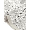 image:imageAllegra K Sequin Tops for Womens Sparkly Dolman Sleeve Disco Party Oversize Bling Glitter BlouseSilver