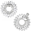 image:imageAllegra K 2 PCS Womens Rhinestone Shoe Clips Detachable Crystal Shoe Buckle Clips for Wedding PartySilverSingle