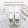 image:imageAllegra K 4 PCS Womens Shoelace Charm DIY Decorative Rhinestones Shoe Clips Faux Pearl for PartyGold Silver13