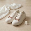 image:imageAllegra K 4 PCS Womens Shoelace Charm DIY Decorative Rhinestones Shoe Clips Faux Pearl for PartyGold Silver5