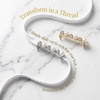 image:imageAllegra K 4 PCS Womens Shoelace Charm DIY Decorative Rhinestones Shoe Clips Faux Pearl for PartyGold Silver6