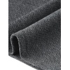 image:imageAllegra K Boat Neck Top for Womens Casual Long Sleeves Cozy Fitted BlouseGrey Black