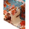 image:imageAllegra K Boho Skirt for Womens Casual Peasant Floral Bohemian Tassels Elastic Waist Maxi SkirtsRed