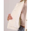 image:imageAllegra K Fuzzy Fleece Jacket for Womens Casual Faux Fur Button Winter Outerwear Short CoatBeige