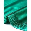 image:imageAllegra K Womens Holographic Party Shimmering Shiny Lightweight Zipper Hooded Metallic JacketGreen