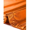 image:imageAllegra K Womens Holographic Party Shimmering Shiny Lightweight Zipper Hooded Metallic JacketOrange