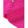 image:imageAllegra K Womens Shirt Dress Long Sleeve Collared Floral Embroidered Casual Mini DressesHot Pink