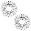 image:imageAllegra K 2 PCS Womens Rhinestone Shoe Clips Detachable Crystal Shoe Buckle Clips for Wedding PartySilverSingle