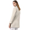 image:imageAllegra K Womens Peter Pan Collar Overcoat Double Breasted Winter Trench Pea CoatBeige