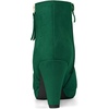 image:imageAllegra K Womens Chunky Heel Platform Ankle Boots  Round Toe Side Zipper Heel 3 17 Inches Party Halloween days Christmas Days Dating EveningEmerald Green