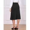 image:imageAllegra K Womens Fishtail Skirt Business Causal SkirtsBlack