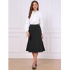 image:imageAllegra K Womens Fishtail Skirt Business Causal SkirtsBlack