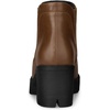 image:imageAllegra K Womens Lug Sole Chunky Heel Chelsea Ankle BootsBrown