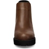 image:imageAllegra K Womens Lug Sole Chunky Heel Chelsea Ankle BootsBrown