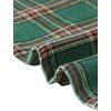 image:imageAllegra K Womens Peter Pan Dress 60s Color Block Mini Long Sleeve DressesGreen Red