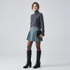 image:imageAllegra K Womens Slouch Buckles Biker Boots Chunky Heels Knee High BootBlack