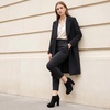 image:imageAllegra K Platform Booties for Women Slouch Round Toe Chunky Heel Ankle BootiesBlack