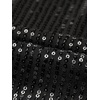 image:imageAllegra K Sequin Tops for Womens Fringe Sleeveless TanksBlack