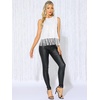 image:imageAllegra K Sequin Tops for Womens Fringe Sleeveless TanksWhite