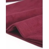 image:imageAllegra K Womens Faux Suede Trench Coat Double Breasted Jacket with Belt  Point Collar Warm Overcoat Fall Winter Long Sleeve Warm Outerwear Work Office Mid Length CoatsDeep Red