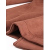 image:imageAllegra K Womens Faux Suede Trench Coat Double Breasted Jacket with Belt  Point Collar Warm Overcoat Fall Winter Long Sleeve Warm Outerwear Work Office Mid Length CoatsCaramel