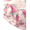 image:imageAllegra K Womens Floral Skirt Tiered Ruffle Print Chiffon ALine Cute Summer Flowy Mini SkirtsBeige Pink