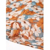 image:imageAllegra K Womens Floral Skirt Tiered Ruffle Print Chiffon ALine Cute Summer Flowy Mini SkirtsGreen Orange