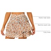 image:imageAllegra K Womens Floral Skirt Tiered Ruffle Print Chiffon ALine Cute Summer Flowy Mini SkirtsGreen Orange