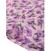 image:imageAllegra K Womens Floral Skirt Tiered Ruffle Print Chiffon ALine Cute Summer Flowy Mini SkirtsLight Purple