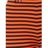 image:imageAllegra K Womens Leggings Striped Tights High Waist Elastic Waistband Party Yoga Stirrup PantsBlack Orangestripe
