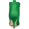 image:imageAllegra K Womens Stiletto Heels Pointed Toe Ankle Boots  Wide Calf Side Zipper Heel 3 17 Inches Party Halloween days Christmas Days Dating EveningGreen
