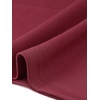 image:imageAllegra K Fall Ribbed Knit Dresses for Women Mock Neck Casual Long Sleeve Maxi DressWine Red
