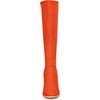 image:imageAllegra K Womens Side Zipper Chunky Heel Knee High Boots  3 17 inches Heel Boot with Side Zip Faux Suede Round Toe Comfort Fall Winter Knee Boots Casual Office 9 Orange