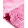 image:imageAllegra K Womens Buttoned Washed Denim Vest Jacket W Chest Flap PocketsWashed Pink