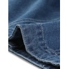 image:imageAllegra K Womens Cropped Denim Jacket Short Cap Sleeve Button Down Summer Casual Crop Jean JacketBlue