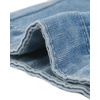 image:imageAllegra K Womens Cropped Denim Jacket Short Cap Sleeve Button Down Summer Casual Crop Jean JacketLignt Blue