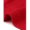 image:imageAllegra K Womens Cropped Denim Jacket Short Cap Sleeve Button Down Summer Casual Crop Jean JacketRed