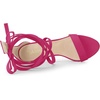 image:imageAllegra K Women Faux Suede Open Toe Stiletto Heel Lace Up Sandals  Strappy design ABS heel Open toe Lace up Stiletto heel Office Party Evening Dating 3 34 inch heightHot Pink