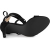 image:imageAllegra K Women Faux Suede Open Toe Stiletto Heel Lace Up Sandals  Strappy design ABS heel Open toe Lace up Stiletto heel Office Party Evening Dating 3 34 inch heightBlack