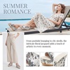 image:imageAllegra K Women Breathable Embroidered Wedge Platform Peeptoe Slip Sandals  Open toe design Easy slipon Breathable embroidered upper Comfortable wedge platform Casual summer styleWhite