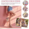 image:imageAllegra K Women Faux Leather Camouflage Laceup Platform Peeptoe Sandals  413inch heel Cushioned comfort Street style photoshoot Cool heightenhancing look Peeptoe designBlue4