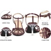 image:imageAllegra K Womens Gladiator Strappy TStrap Stiletto Heels Cherry Red Sandals 9 M US