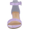 image:imageAllegra K Womens Open Toe Low Block Heel Ankle Strap Purple Sandals 6 M US