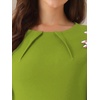 image:imageAllegra K Business Dress for Womens 2026 Belted Office Work Sheath Dress  Elegant Cap Sleeve DressLight Green