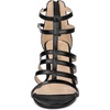 image:imageAllegra K Womens Chunky Heels Gladiators Sandals  3 inches Heel Strappy Comfortable Faux Leather perfect for Evening Party Wedding Date NightBlack