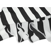 image:imageAllegra K Women Satin Triangle Neck Scarf Stripe Print Hair Wrap for Ladies Handbag Accessory Bandana