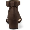 image:imageAllegra K Womens Ankle Strap Block Low Heel Sandal  Casual SandalsCoffee