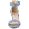 image:imageAllegra K Womens Ankle Strap Block Low Heel Sandal  Casual SandalsHaze Blue