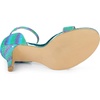 image:imageAllegra K Womens Glitter Ankle Strap Stiletto Heel Sandals  Party SandalsGradient
